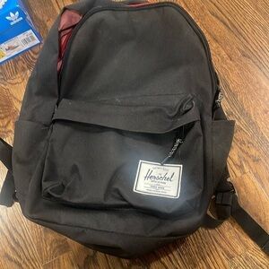 Use Herschel black book bag
